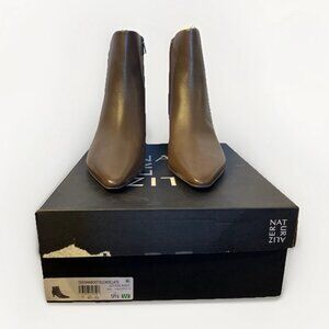 Naturalizer Deesha Bootie Ankle Boot Chocolate Women's Size 9.5 W New Brown